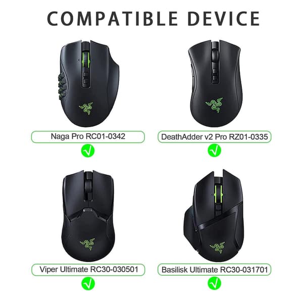 Essensiell kablet spillmus, 6400 DPI optisk sensor, 5 programmerbare knapper, ergonomisk RGB spillmus for PC, bærbar PC