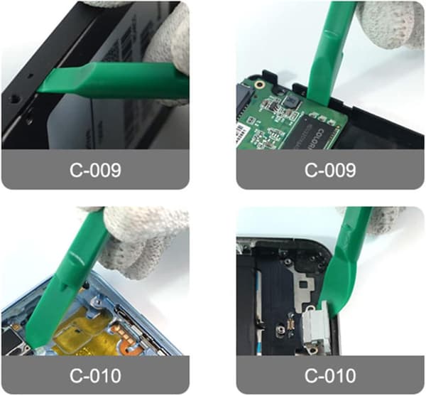 10 stk. plastik spudgers til reparation af computere, tablets og pc'er