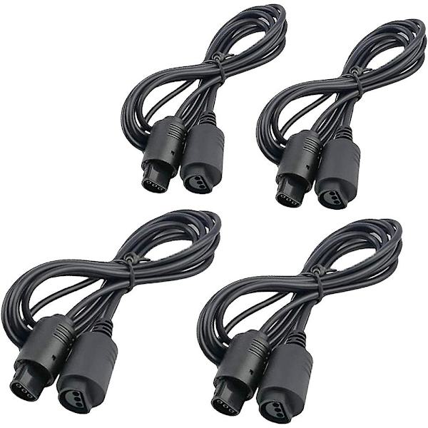 4-pack 6ft N64-kontrollerförlängningskabel för 64 N64-kontroller