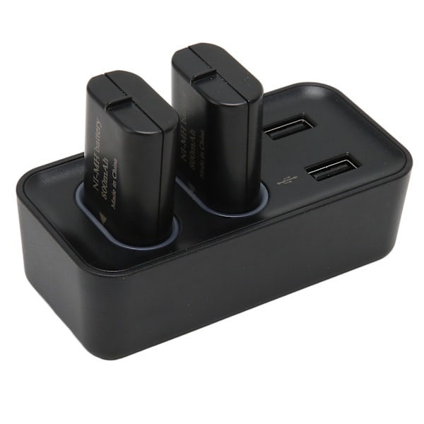 Handkontroll Batteripaket 2 Stycken 800mAh Uppladdningsbara Batterier med USB Laddningsstation för Xbox One X S Series