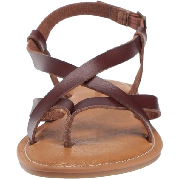 Dame Casual Strappy Sandal Brown 36