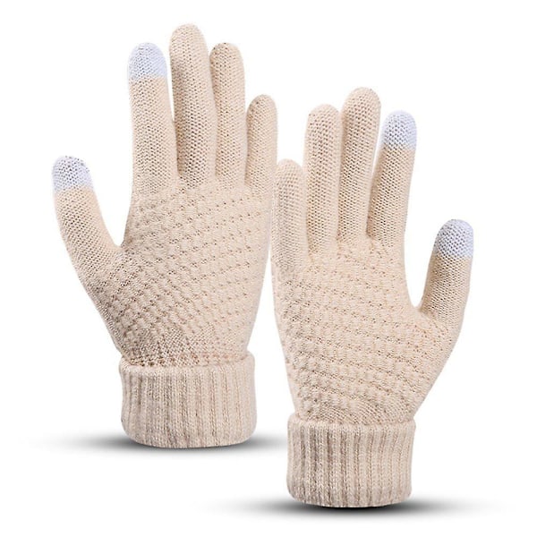 Hatt, Halsduk & Vantar Stickad Set för Barn Premium