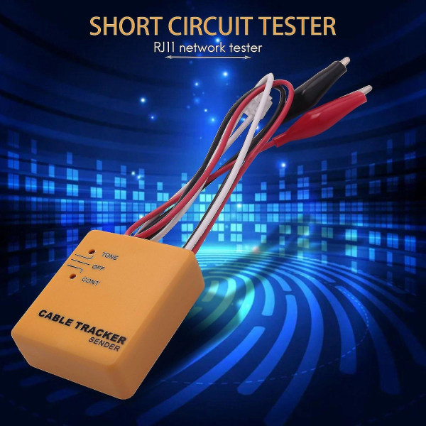 Kaapelihakuäänigeneraattori Probe Tracker Wire Network Tester Tracer Kit