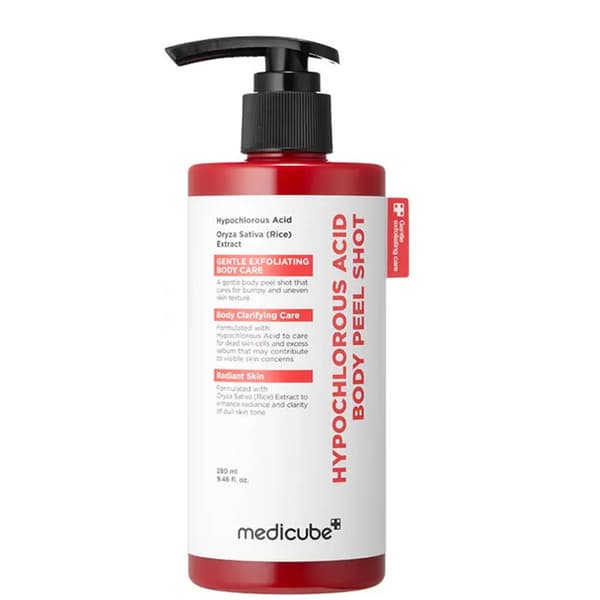 Hypoklorsyra Rispeeling Shot Exfolierande Kroppslotion