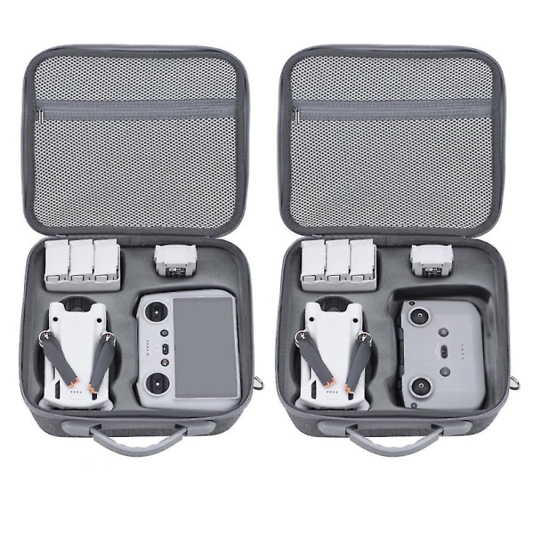 Bæretaske Kompatibel til Mini 3 Pro Drone Smart Controller Bærbar Kompakt Hård Bæretaske