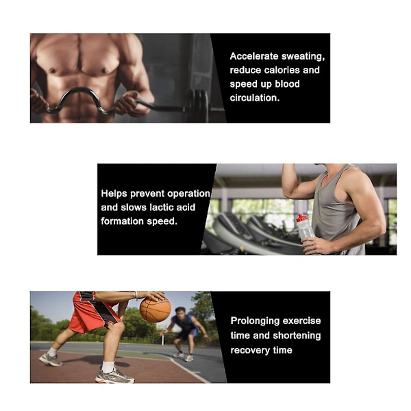 3 st Mäns Abs Spray Väst Linje Fitness Formning Muskler Bröst Abs Kroppsspray