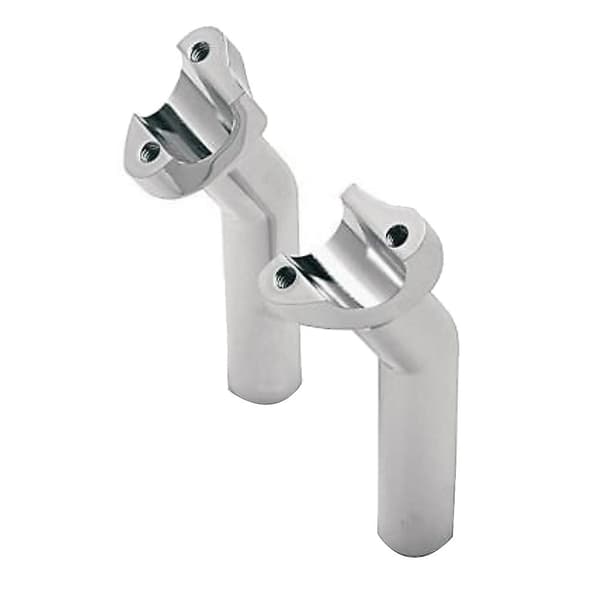 Chrome 3,5 tommers høye Pullback styrerisere for Softail Touring Pullback Aluminium Straight