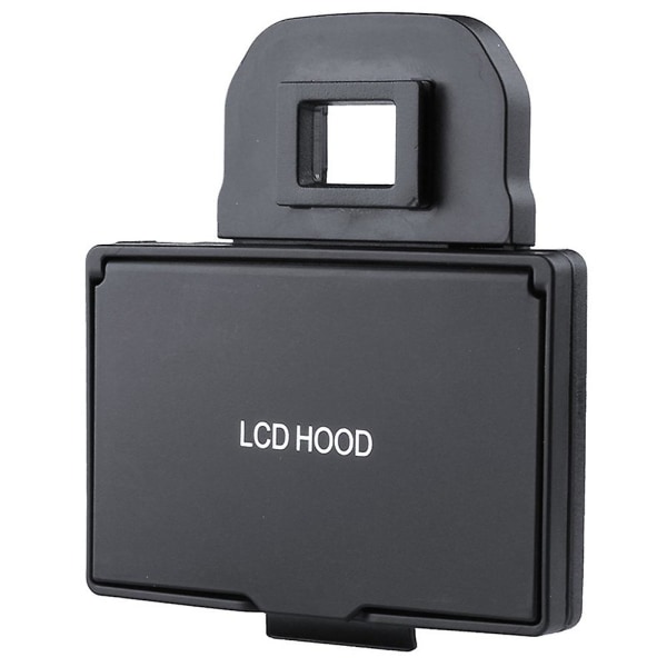 Lcd-skärmhuva med popup- cover Lcd-skärmskydd för 6d-kamera skyddsfilm