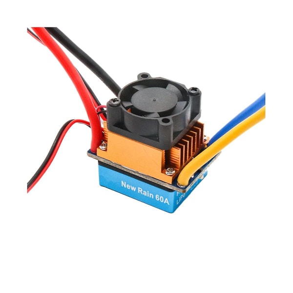 480A Vattentät Borstad ESC Hastighetsregulator med 5V/3A BEC för 1/10 RC Bil Axial Scx10 Redcat Gen8