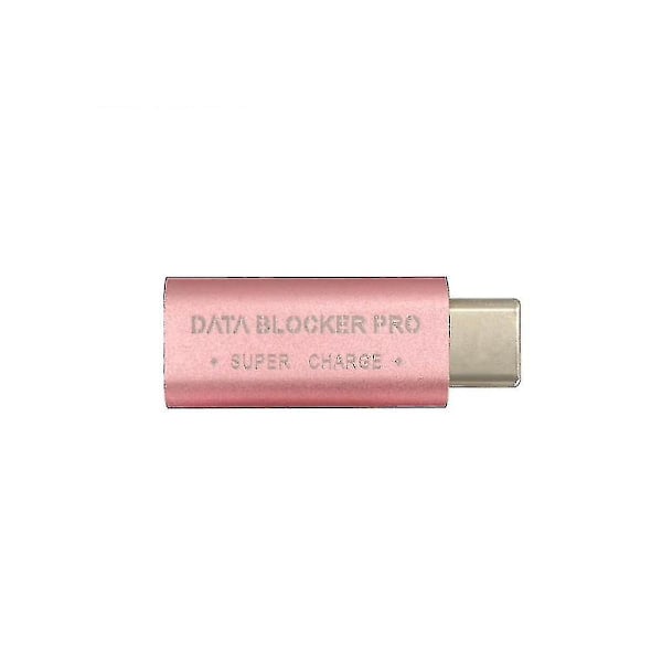 5 st USB Typ-C Datablocker USB C till C Datablocker, Skydd mot Juice Jacking, Stödjer Snabb C