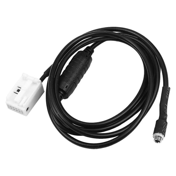 Bil Aux Ljudkabelkontakt Med Resistor 1.5m 12-polig För E60 E61 E63 E64 E65 E66 E81 E82 E83 E87