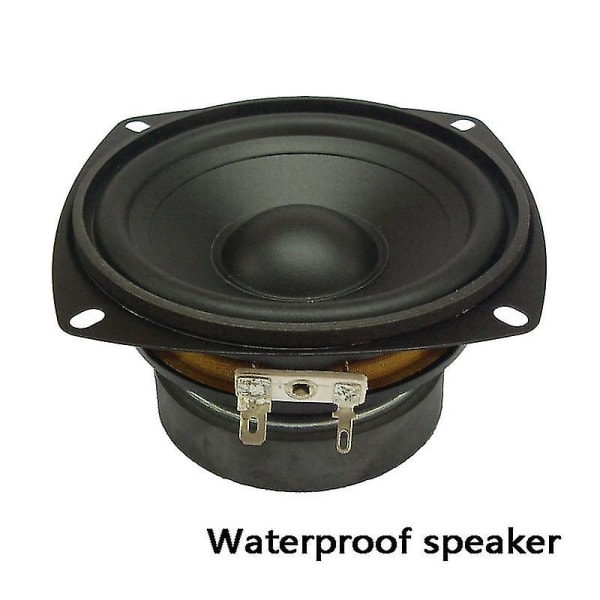 4 tommers lyd lyd høyttalerdriver Hifi 4 ohm 30w kvadratisk mellombass vanntett høyttaler for utendørs hom