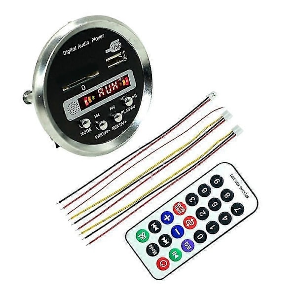 JQ-D122BT med Bluetooth-förstärkare MP3-dekoderkort Bluetooth 5.0 bil MP3-spelare USB FM-dekoderkort
