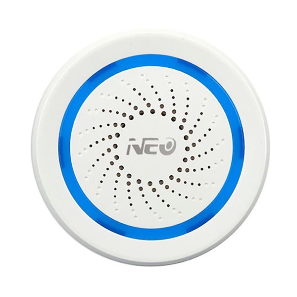 NEO Z-Wave Plus Sensor USB Sirene Alarm Sensor Trådløs Alarm Sirene Home Automation Batteridrevet EU 868.4MHz