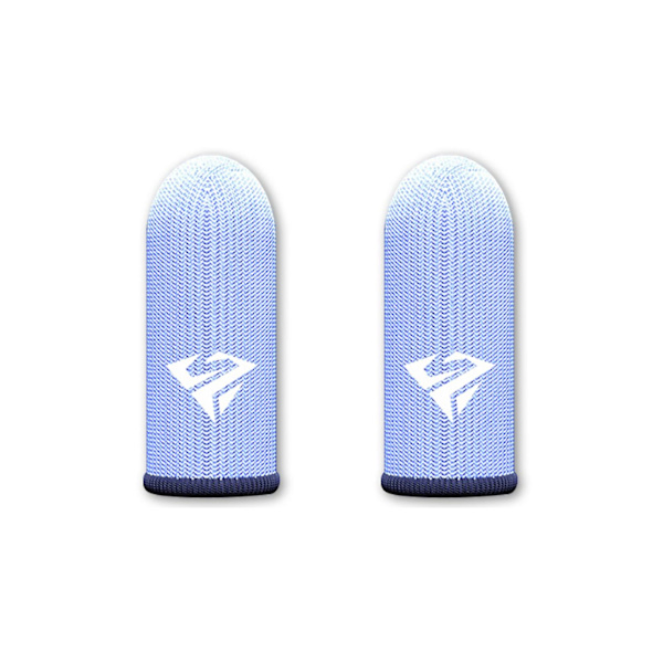 Svettsäkra Tummehandskar 2 par med Ask Gaming Finger Sleeve Halksäker för Pubg Fingertoppsskydd