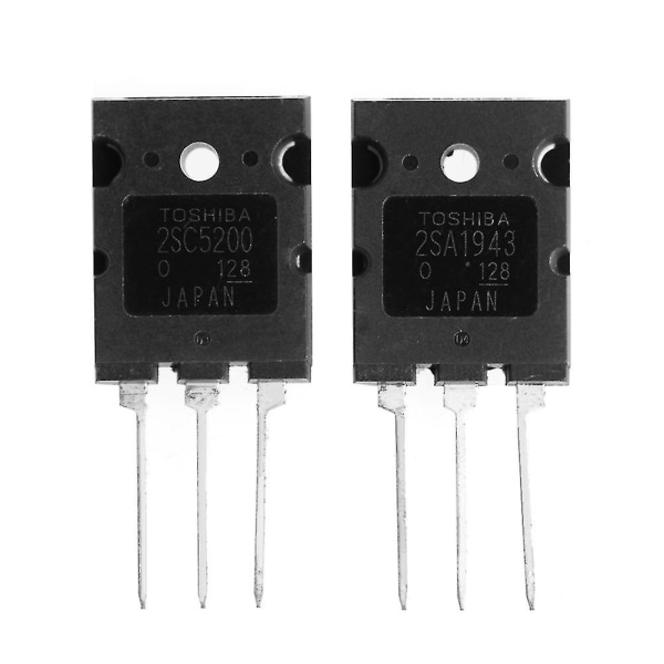 1 Par A1943 C5200 2sa1943 2sc5200 Hög Effekt Förstärkarlampa