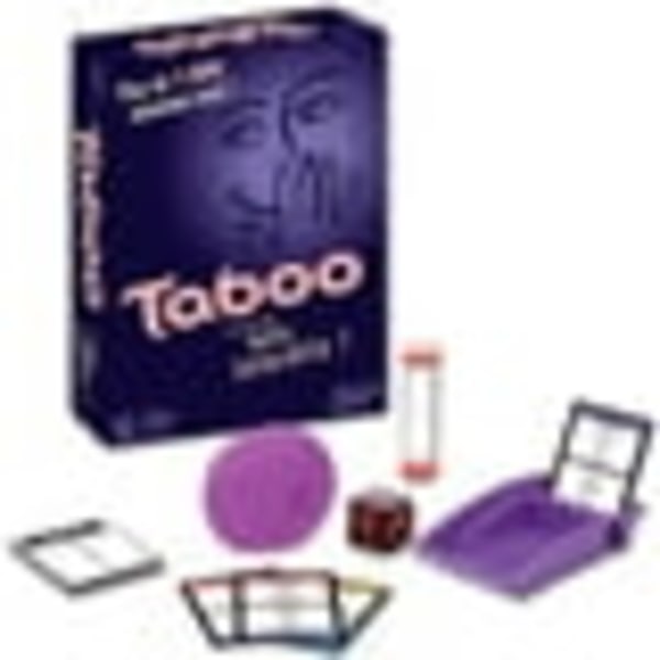 Hourglass Taboo Kortspill, Forferdelige Sannheter, Morsomt Utfordringsspill for Julerselskaper