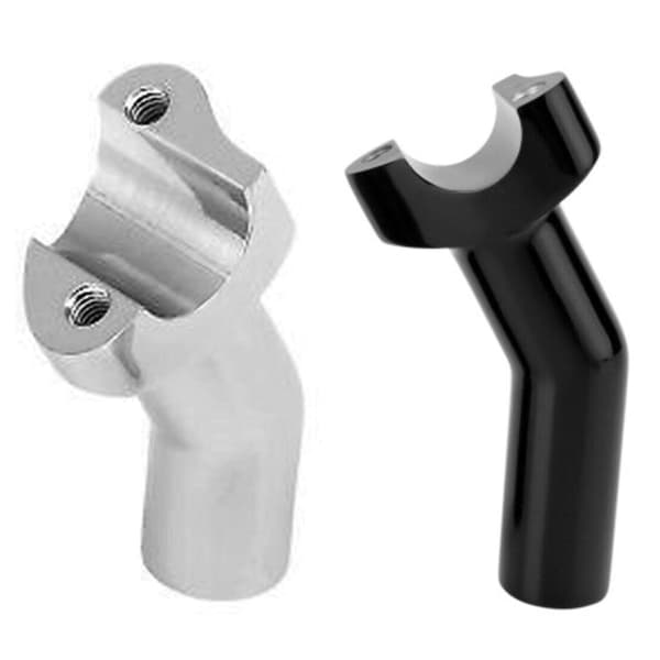 Chrome 3,5 tommers høye Pullback styrerisere for Softail Touring Pullback Aluminium Straight