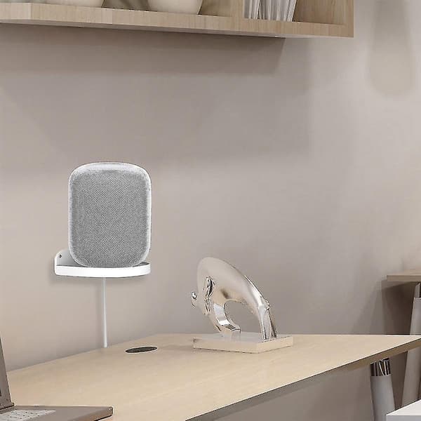 Lydstøtte Bluetooth-høyttalerholder Lydboksstativ Forhindre fall for hvitt