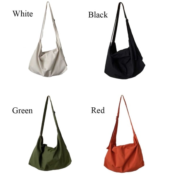 Olkalaukku Crossbody-laukku Valkoinen Valkoinen White