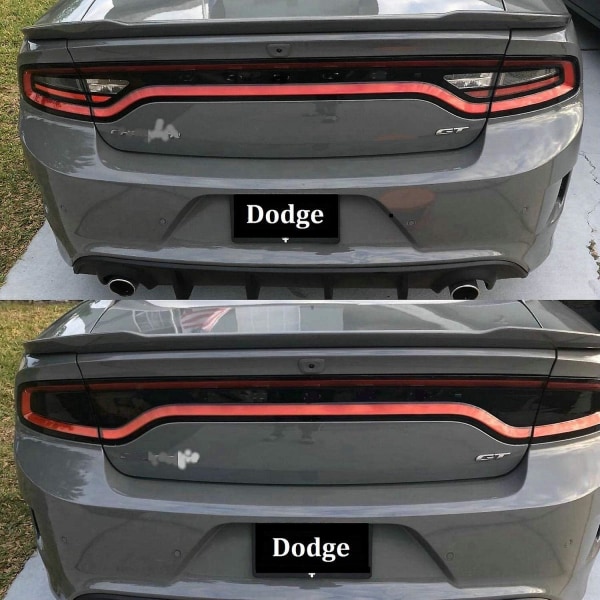Röktonad Baklykta Kit för Charger 2015-2020