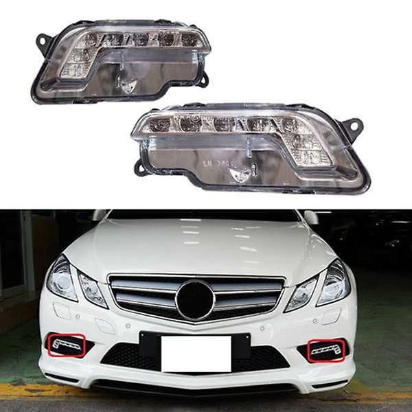 Höger Dagsljus LED Dimljus För W212 E300 E350 E500 E550 09-13 2128200856