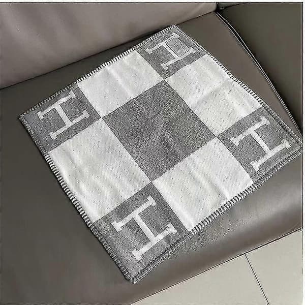 45x45cm H-formad Kuddfodral i Ull och Kashmir för Vardagsrum, Soffa, Flygplan
