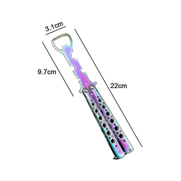 Multifunksjonell Butterfly Treningsfolding Flaskeåpner Kasting