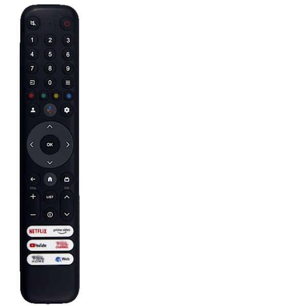 Passer til TCL TV-fjernbetjening RC833 med Web-funktion uden stemme infrarød funktion
