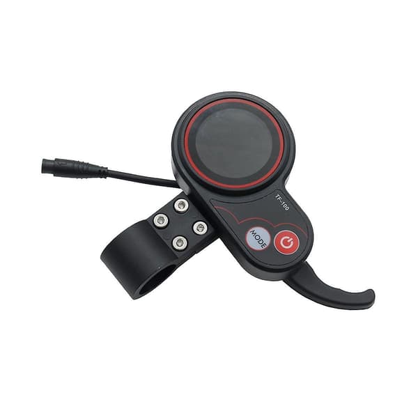 48v 25a El-Scooter Controller Dashboard Kit Med Tf-100 Display+kontaktknap Til El-Scooter