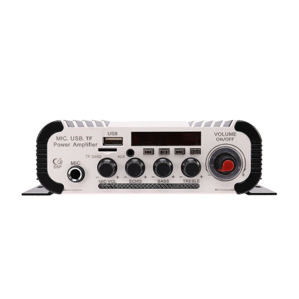 Kentiger - V11 Bluetooth vahvistin 2-kanavainen Super Bass Audio vahvistin kaukosäätimellä Tf U (haoyi