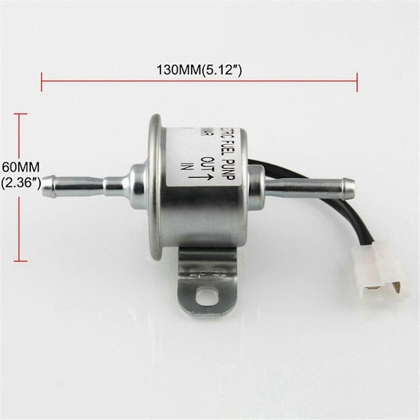 12V Brændstoftilførselspumpe Elektronisk Brændstofpumpe Til 4tnv88 3tnv88 4tnv84 Minigraver 129612-52100 4855-1