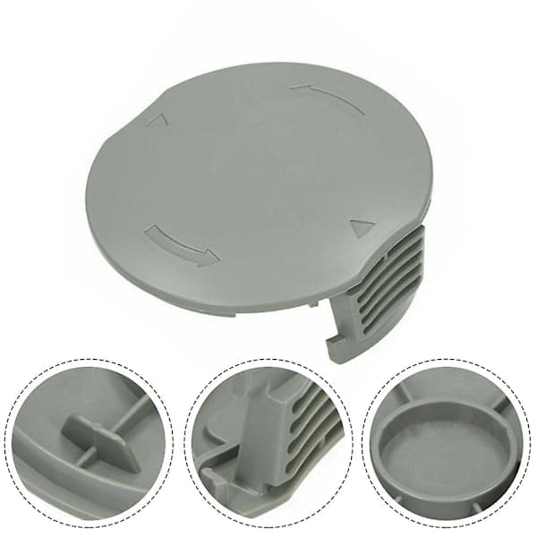 1 stk. F016F05320 for BOSCH Easy GrassCut18-230 gresstrimmer spoledeksel ABS trimmer snorlås