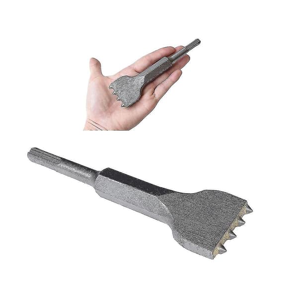 5 7/8 tommer Sds Plus Tuckpointing Mørtel Raking Bit Mursten Fjernelse Mejsel Bit, 4 Spidser Beton Repai