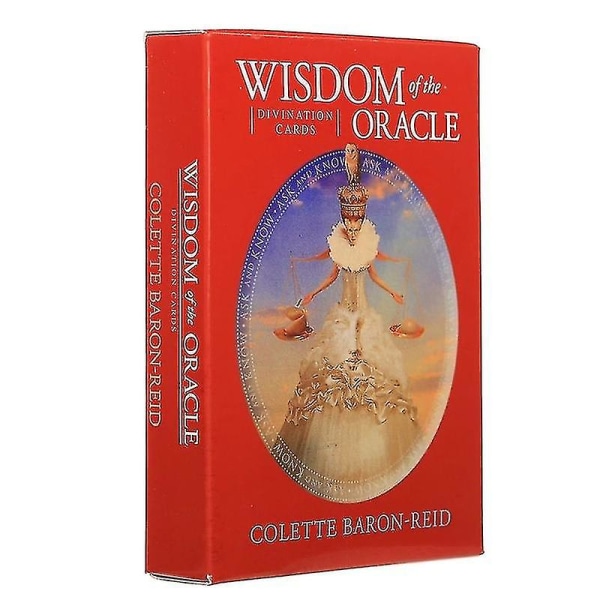 Wisdom Of The Oracle Spådomskort 52-kortsdekk Tarot Familie Party Brettspill Jiujiuso