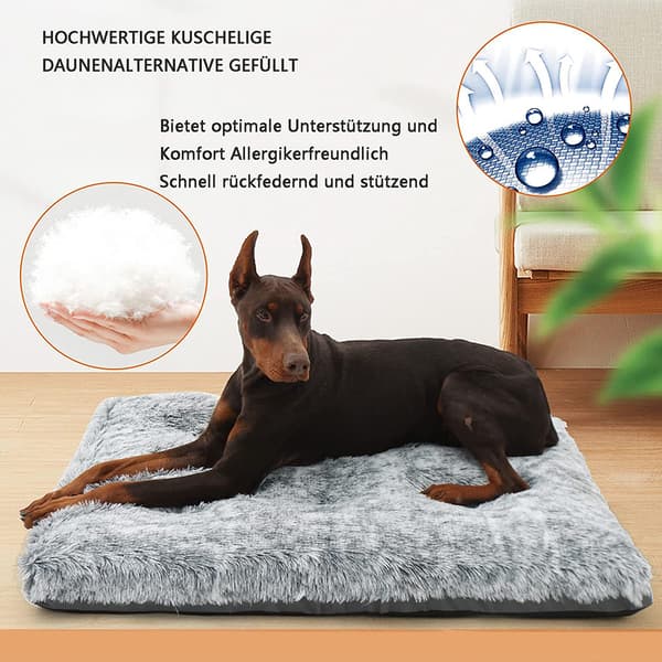 Hundehus Kattehus Små Hunder Medium og Store Hunder Langhåret Hundeseng Høst og Vinter Varme