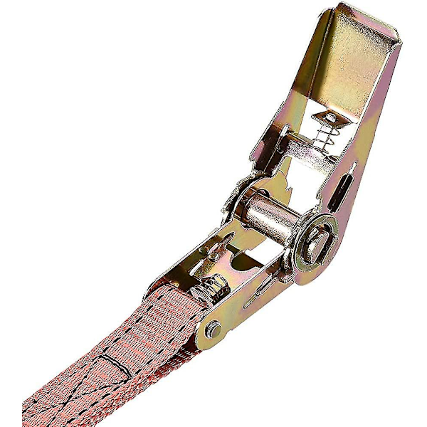 Ratchet-kiinnitysvyö 1mx25mm 800kg Kuormakyky Polypropeeni Kaksois-J-koukulla