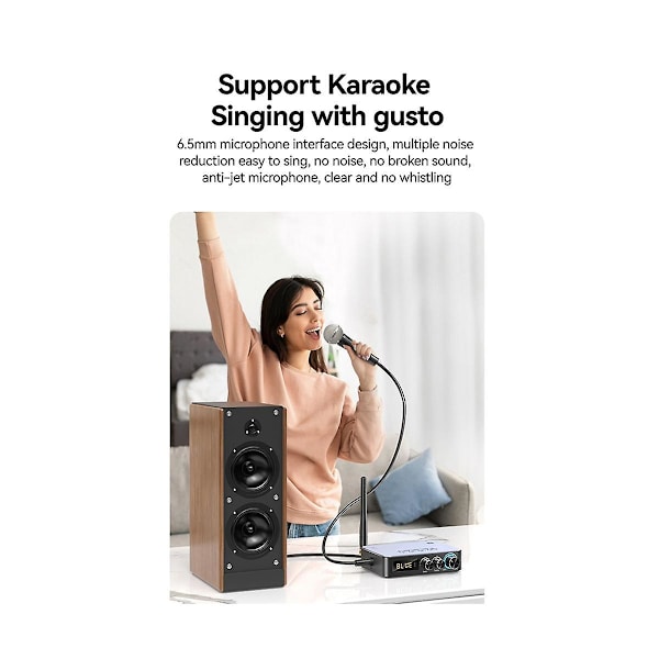 Tebe NFC Bluetooth 5.1 Lydmodtager Sendemodul Koaksial RCA Trådløs Bas Diskant Musikadapter FM