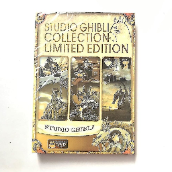 Hayao Miyazaki & Studio Ghibli Collection Limited Edition 6dvd 18 bästa filmer