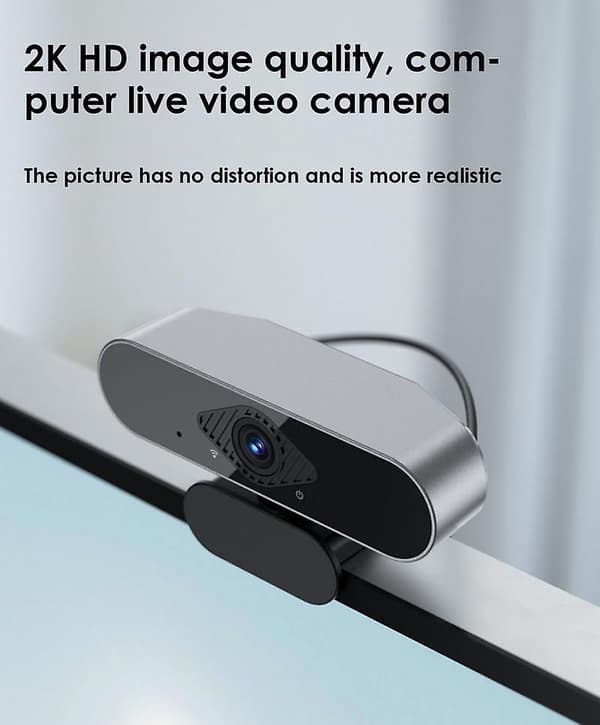 Webcam 4k Professionel Webkamera 1080p Web Cam Full HD Til PC USB Kamera