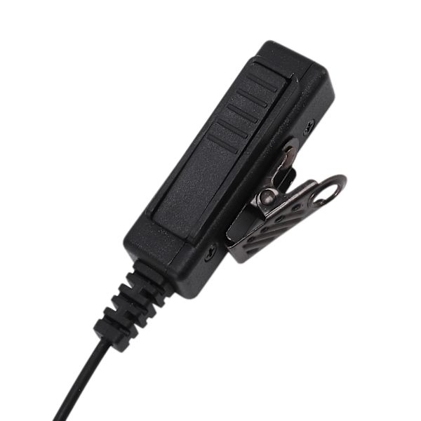 2x FBI 2-stifts Covert Lufttub Säkerhetshörlurar Headset Mic Walkie Talkie Hörlurar Hörlurar för Radio