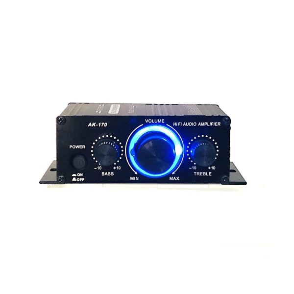 Strømforstærker FM Radio Mini Forstærker 400W HiFi Mini HiFi Audio Strømforstærker Audio Forstærker A