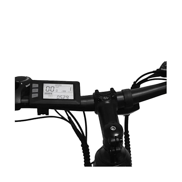 P3h Lcd-skärmmätare Instrumentpanel 24v-60v Elektrisk cykelmätare Displaypanel för elektrisk skoter(sm P