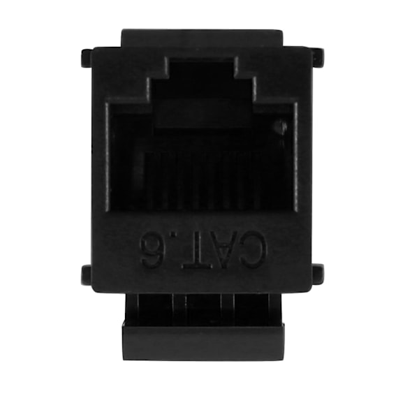 10 stk RJ45-kontakt Keystone-kontakt Cat6 Forlengelseskobling Ethernet Nettverk Lan Cat 6 Koblingskontakter