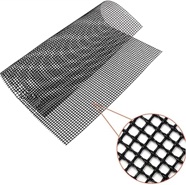 42*36 cm klippbar grillmatta, 2-pack återanvändbara non-stick kokmattor