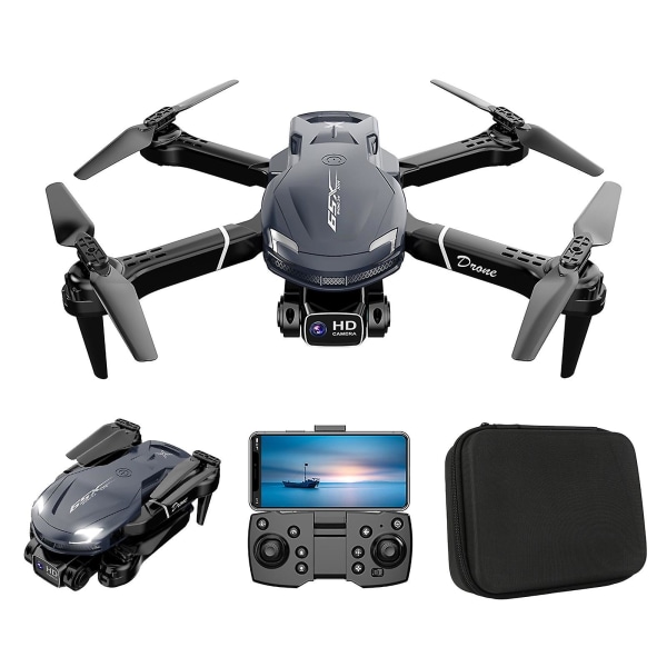 Drone Dual 4K HD -kameran kaukosäätimellä Lelut Lahjat pojille Tytöille Korkeuspidolla päättömällä tilalla