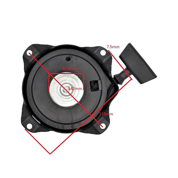 Startmontering för bensinmotor, dragplatta passar Ah600 Ah630 Hs25-hs40 bensinmotor AC