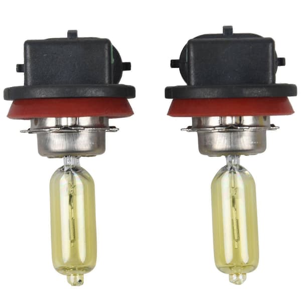 2x H8 35W Gul Tåkelys Frontlys Pære Halogenlampe 2500K 12V-Yvan