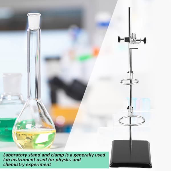 laboratoriestativ stödplattform flaskklämma labinstrumentfäste