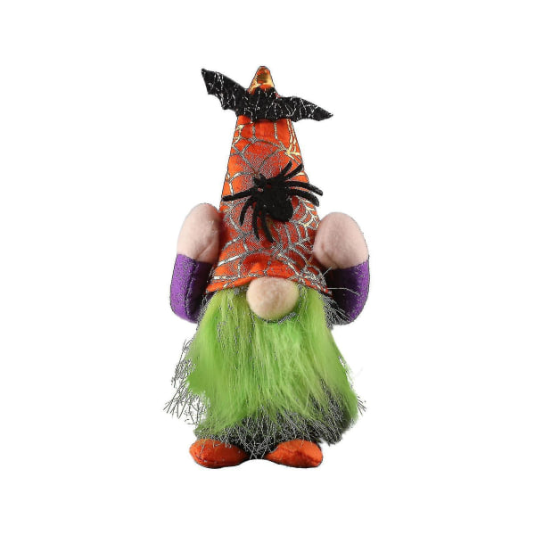 Halloween dekoration Rudolph Dwarf Ansiktslös docka Spökfestival Prop Gnom